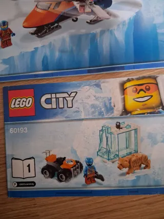 Lego City 60193 - Aereo da trasporto artico