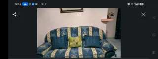 Set di divani classici 3 e 2 posti