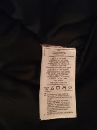 Chaqueta Bomber Adidas Talla L Hombre