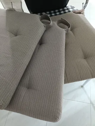 Cojín para silla de tela