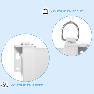 Pantalla Proyector Enrollable – 80″ Pulgadas