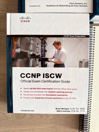 Vendo 5 libros cisco CCNP CCNA WIRELESS