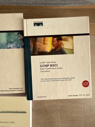 Vendo 5 libros cisco CCNP CCNA WIRELESS