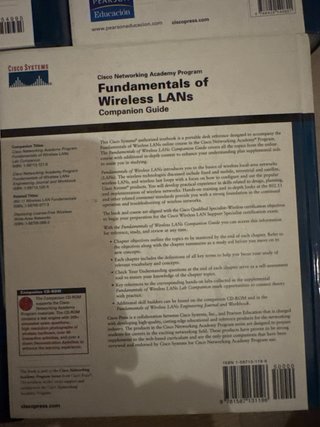 Vendo 5 libros cisco CCNP CCNA WIRELESS