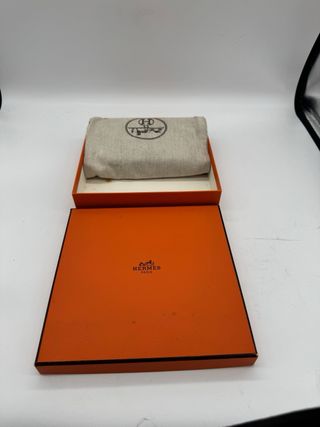 Bolso Hermes Rojo y Dorado