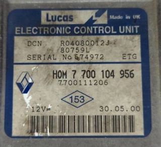 CENTRALITA MOTOR UCE Renault Kangoo I (F/KC0)(1997->)