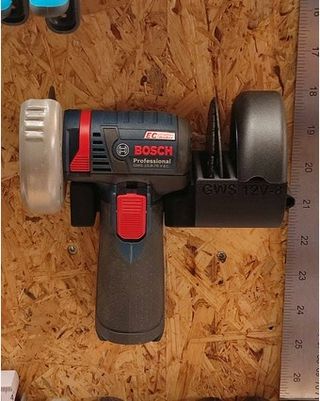 SOPORTE para Bosch GWS 12V-76 Amoladora Angula