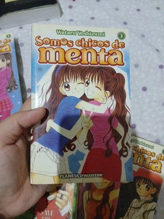 Somos chicos de Menta mangas