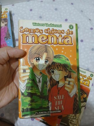 Somos chicos de Menta mangas
