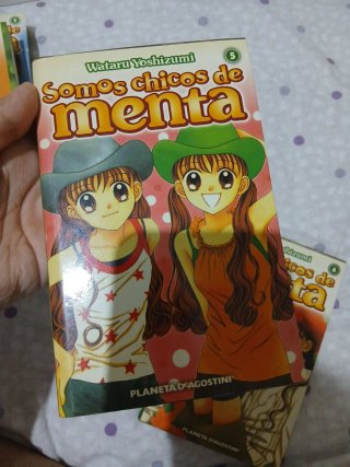 Somos chicos de Menta mangas