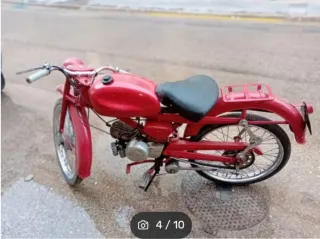Moto Guzzi Cardelino 73 Roja