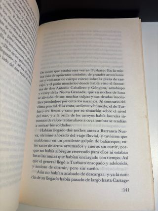 El General en su laberinto novela