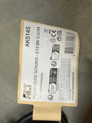Cable de alimentación ACT