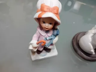 Statuine porcellana vintage