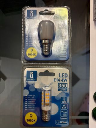 Bombillas Bright 10W (Nuevas y Usadas)