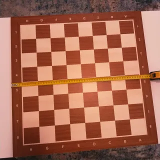 Tablero de ajedrez de madera