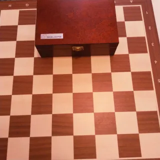 Tablero de ajedrez de madera