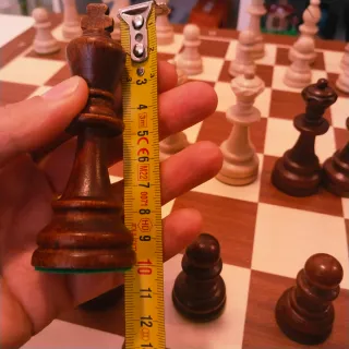 Tablero de ajedrez de madera