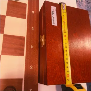 Tablero de ajedrez de madera
