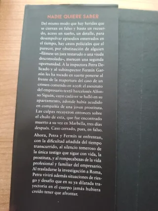 Nadie quiere saber