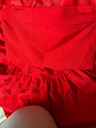 Traje de Flamenca Rojo