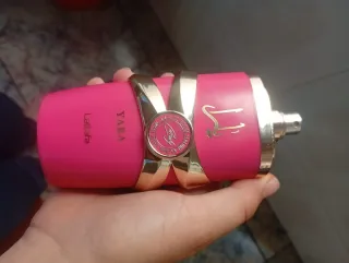 Perfume Yara Lattafa Árabe Rosa y Dorado