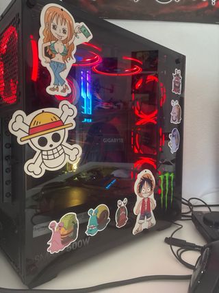 PC Gaming con luces LED RGB