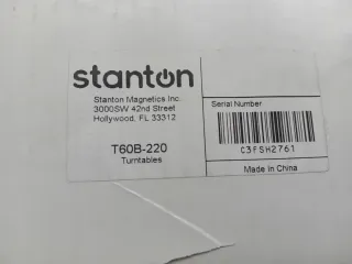 2⁰ di 2 giradischi STANTON T60 - MAI utilizzati!