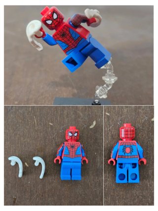 Figuras LEGO: Spider-Man, Joker, Harley, Doctor St