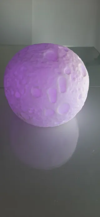 Lámpara Luna Decorativa Cambia de color
