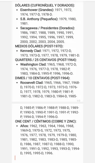 Dólares Americanos Modernos