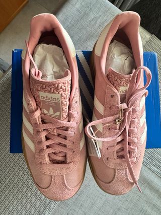 Adidas Gazelle Rosa/Blanco