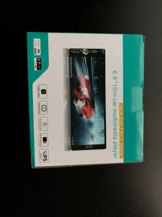 Reproductor multimedia 1 DIN 6.9 GPS