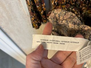 Vestido de invierno estampado