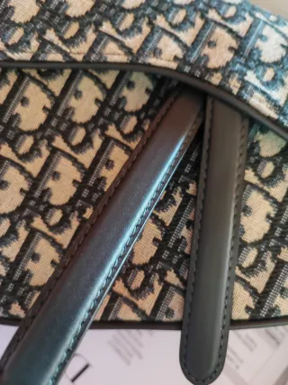 Borsa Dior Saddle Beige/Nero