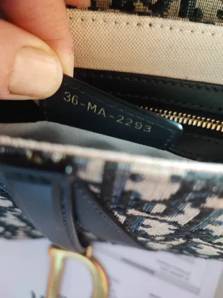 Borsa Dior Saddle Beige/Nero