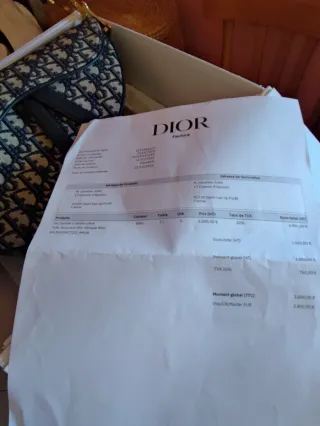 Borsa Dior Saddle Beige/Nero