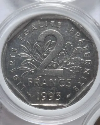 Lote monedas Francia y Suiza