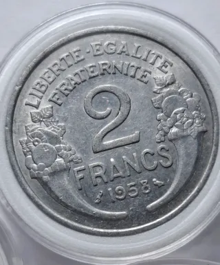 Lote monedas Francia y Suiza
