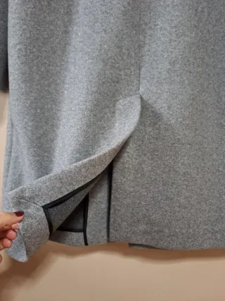 Abrigo Zara Hombre Gris