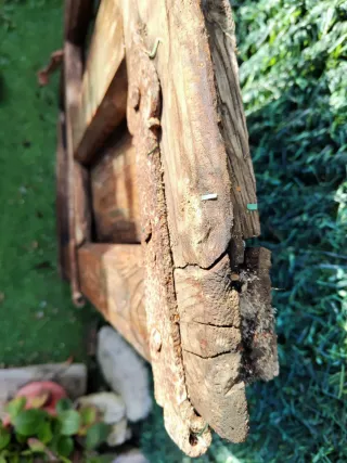 Portón antiguo madera rústica