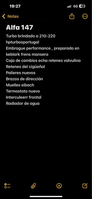 Alfa romeo 147 2007