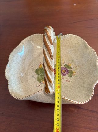 Porta frutta vintage lavorato a mano