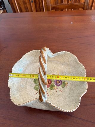 Porta frutta vintage lavorato a mano