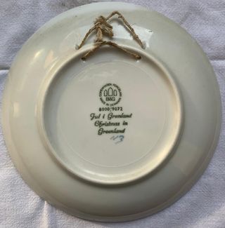 Piatto Natale Bing & Grøndahl Juleaften