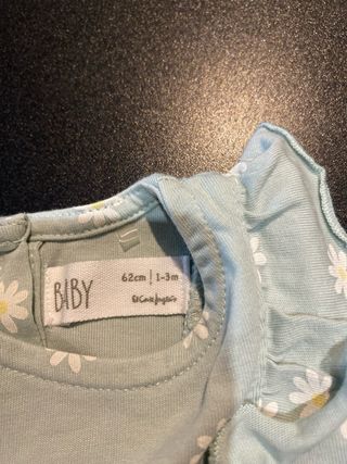 Vestido bebé flores