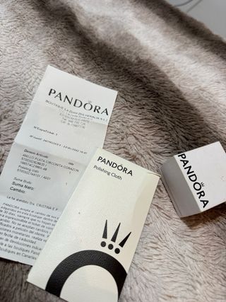 Anillo Pandora Corazón Rosa y Plata