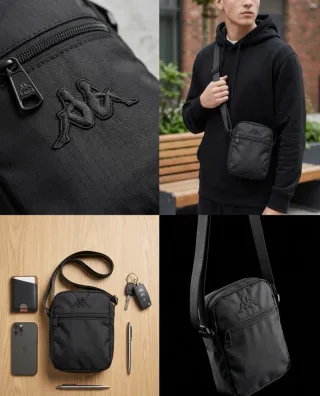 Bandolera Kappa Negra