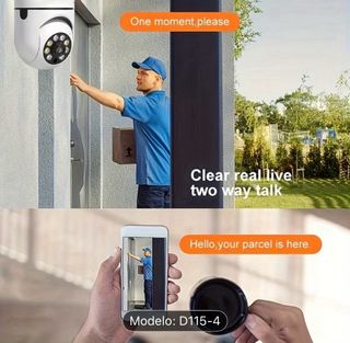 Pack 4 Cámaras Vigilancia 5G Wifi
