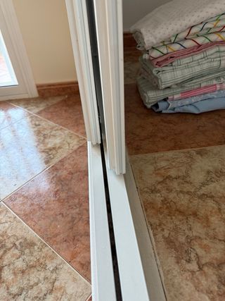 Puertas correderas con espejo